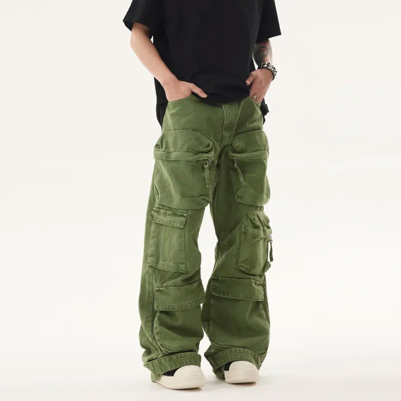 Washed & Worn Denim Jeans