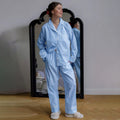 New Plaid Pajama Two-Piece Thin Set